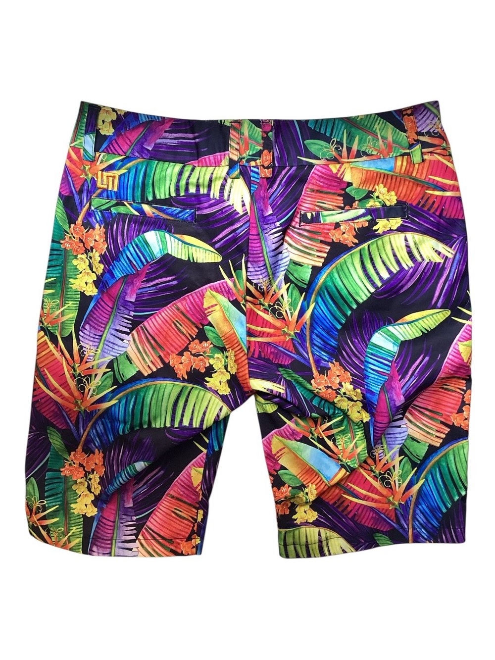 Loudmouth Women’s Tropic Wonder Stretch Tech Golf Shorts - Picture 6 of 6